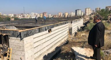Mehmet Altun Eğitim Kompleksinde Okullar Yükseliyor