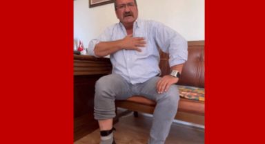 Vedat Ali Özışık'ın ayağına elektronik kelepçe takıldı.