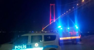 Aracını durdurup Osmangazi Köprüsü'nden atladı