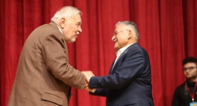 Başkan Büyükkılıç, Yazar İlber Ortaylı'nın Söyleşisine Katıldı