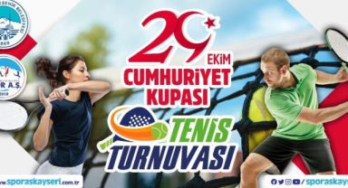 Büyükşehir'den 29 Ekim'e Özel Tenis Turnuvası