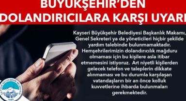 Büyükşehir'den