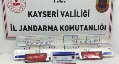 Jandarma Basın Duyurusu Kaçak Sigara
