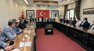 Muhtarlardan Başkan Yalçın'a Teşekkür