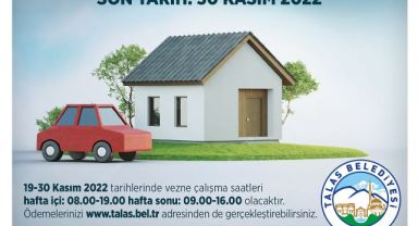 Talas'ta Hafta Sonu Vergi Mesaisi