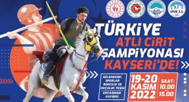 BÜYÜKŞEHİR’İN EV SAHİPLİĞİNDE ATLI CİRİT ŞAMPİYONASI HEYECANI YAŞANACAK