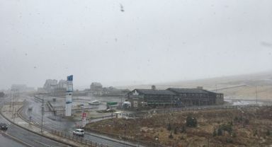 Erciyes’te kar etkili oldu