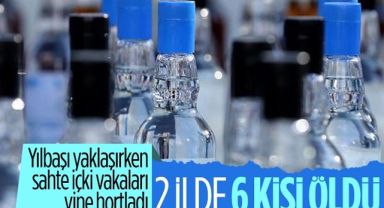 Sahte içkiden ölümler artıyor
