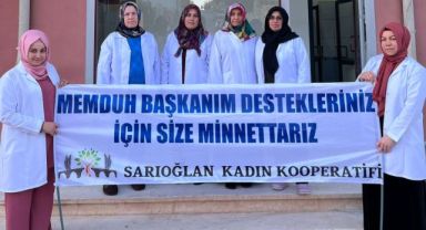 Sarıoğlanlı Kadınlardan Başkan Büyükkılıç'a Teşekkür