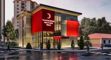 Talas Belediyesi’nin Yeni Kızılay Binasında Sona Gelindi