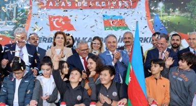 Talas'tan Azerbaycan'a Kardeşlik Köprüsü
