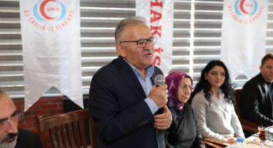 Başkan Büyükkılıç, Öz Sağlık İş Sendikası Üyeleri İle Buluştu