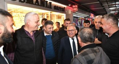 Başkan Büyükkılıç'tan Esnaf Ziyareti