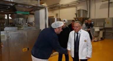 Başkan Büyükkılıç'tan Kent Ekmek Fabrikası'nda İnceleme
