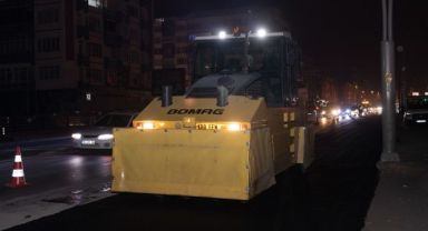 Büyükşehir, Ana Arterdeki Yol Genişletme ve Şerit Düzenleme Çalışmalarını Tamamladı