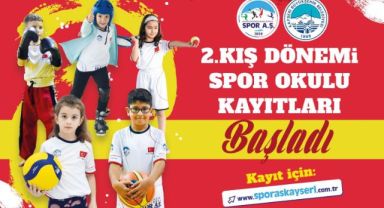 Büyükşehir Spor A.Ş. 2.Kış Dönemi Spor Okulları Kayıtları Başladı