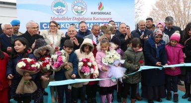 Çatakdere'de Doğalgaz Sevinci