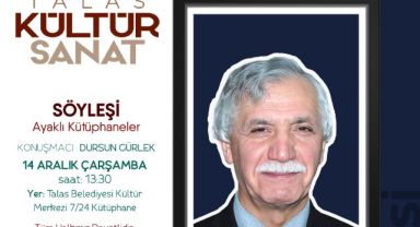 Dursun Gürlek, ‘ayaklı Kütüphaneleri’ Anlatacak
