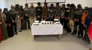 Gaziantep jandarması Suriye'de 18 DEAŞ'lı ve PKK'lı teröristi yakaladı!