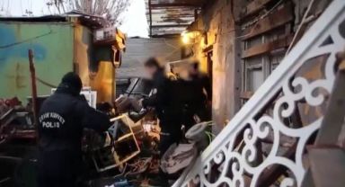 Hırsızlara 110 polis ile eş zamanlı şafak operasyonu: 22 gözaltı