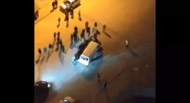 Kaçan kuryeye linç!