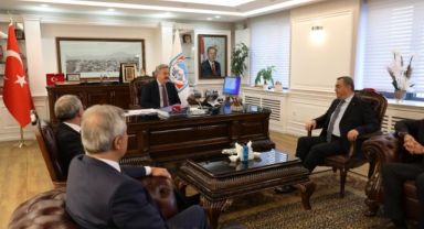 Kayso Ve Osb Başkanlarından, Başkan Mustafa Palancıoğlu'na Ziyaret