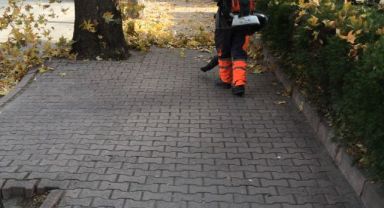 Melikgazi Belediyesi Gazel Temizliği Yapıyor