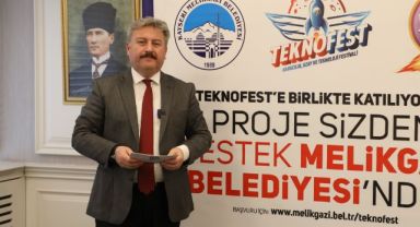Melikgazi’den Teknofest Projelerine Bir Dev Destek Daha