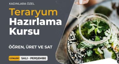 Melmek’te Teraryum Hazırlama Kursu Başladı