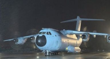 MSB: 'Ukrayna'dan gelen A400M uçaklarımız Kayseri'ye emniyetle inmiştir'