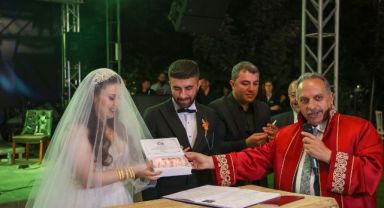 2022’de Talas’ta 1456 Çift ‘Evet’ Dedi