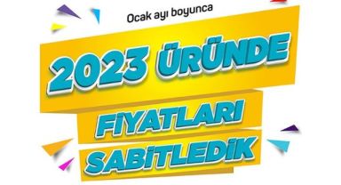 A101, 2023 ürünün fiyatlarını sabitledi