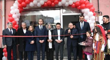 Başkan Büyükkılıç ile Vali Çiçek'ten Sarıoğlan'a