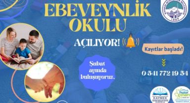 BÜYÜKŞEHİR’DEN EBEVEYNLİK OKULU