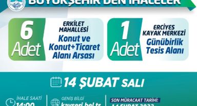 Büyükşehir'den İhaleler