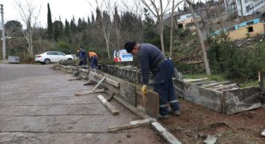 Dik yokuşlu Serdar Mahallesi'ne yeni merdiven