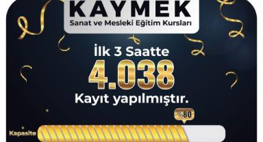 KAYMEK’İN 2’NCİ DÖNEM KURS KAYITLARINA İLK SAATLERDEN YOĞUN İLGİ
