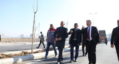 Melikgazi İlçeyi Devasa Ağaçlarla Yeşillendirmeye Devam Ediyor