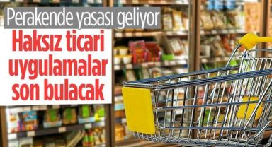 Perakende yasası birçok sorunu çözecek