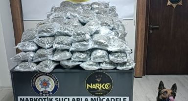 116 kilo uyuşturucu Kayseri'ye sokulamadan ele geçirildi
