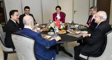 6'lı masadan aday açıklaması: Seçim tarihi netleşirse aday açıklanır