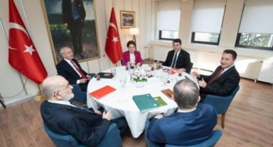 Altılı masada gündem: Deprem!