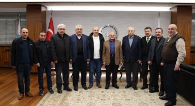 Başkan Büyükkılıç'a Esnaflardan Ziyaret