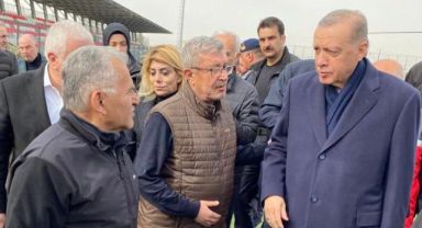 Başkan Büyükkılıç, Cumhurbaşkanı Erdoğan ile Elbistan'da Bir Araya Geldi
