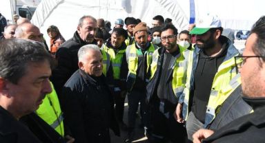 Başkan Büyükkılıç, Deprem Bölgesi Kahramanmaraş'ta