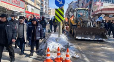 BAŞKAN BÜYÜKKILIÇ DEPREM BÖLGESİNDE