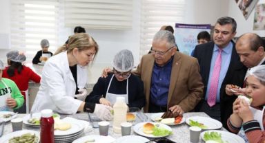 Başkan Büyükkılıç, Özel Çocuklarla KAYMEK Mutfağında Buluştu