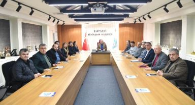 BAŞKAN BÜYÜKKILIÇ’TAN BİLİM İNSANLARI İLE “DEPREM” TOPLANTISI