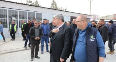 Bünyan Belediye Başkanı Özkan Altun Elbistan'da İncelemelerde Bulundu