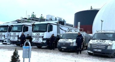 COD ENERJİDEN Deprem Bölgesine İş Makinası Desteği